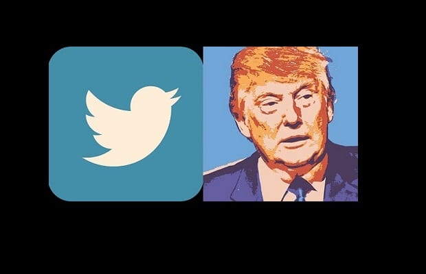 trumptwit620 Facebook and Twitter clamp down on ‘potentially harmful' Trump posts