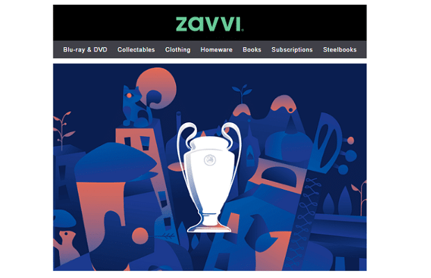 zavvi champions league