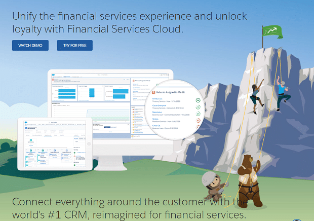 fsc salesforce Salesforce expands with insurance CRM platform