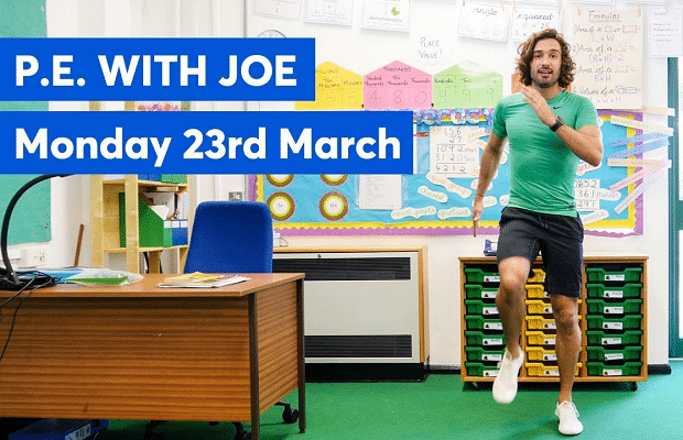 pe with joe Rise of e-learning: 800k tune in to virtual PE session for school kids