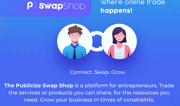 pswapshop New ‘swap shop’ marketplace for businesses goes live
