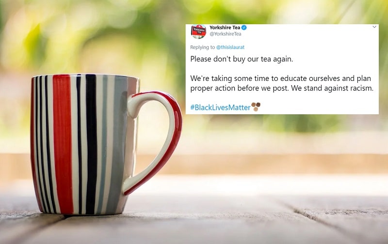 blm teacup “Please don't buy our tea”: How one brand sparked a Twitter storm over BLM support