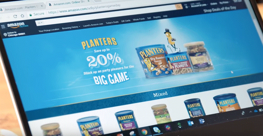 planters main Content marketing and ecommerce case study: Kraft USA converted Super Bowl viewers into buyers with full funnel ad campaign