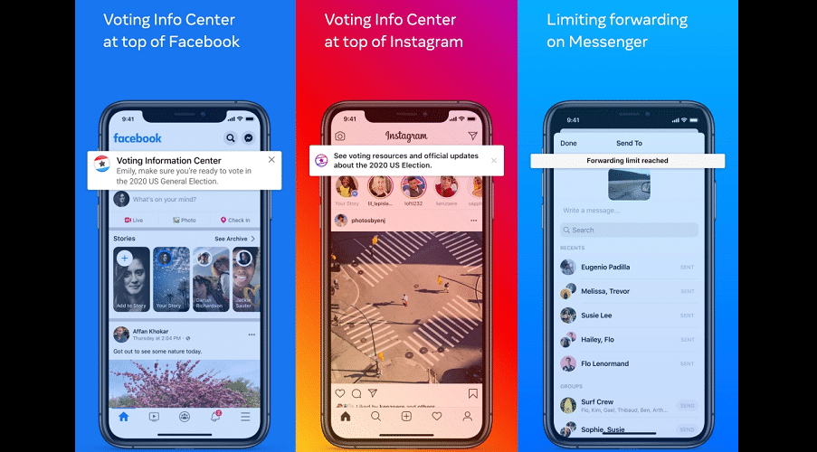 facebook centre Facebook to ban new political ads for the week leading up to Election Day