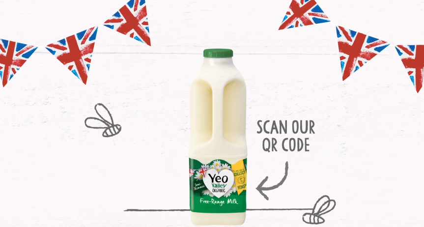 yeo v Yeo Valley Organic launches ‘always on’ connected packaging