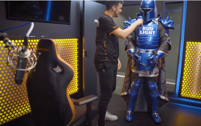 bud light esports Bud Light resurrects the ‘Bud Knight’ in new esports partnership