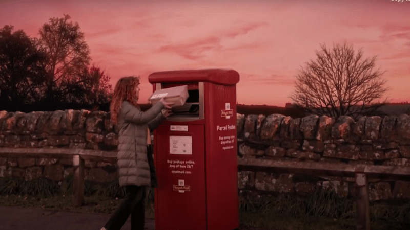 royal maila Royal Mail launches video campaign advert in anticipation of festive parcels boom