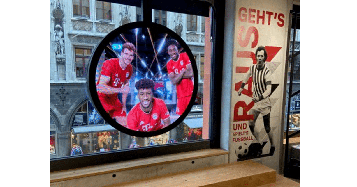 FC Bayern Munich offers augmented reality photos with the team