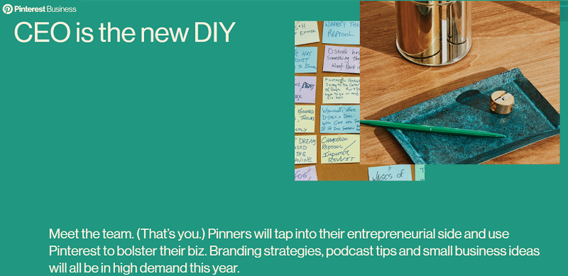 pintybiz Pinterest predicts 2021 lifestyle trends: People 'bet on themselves' in uncertain future
