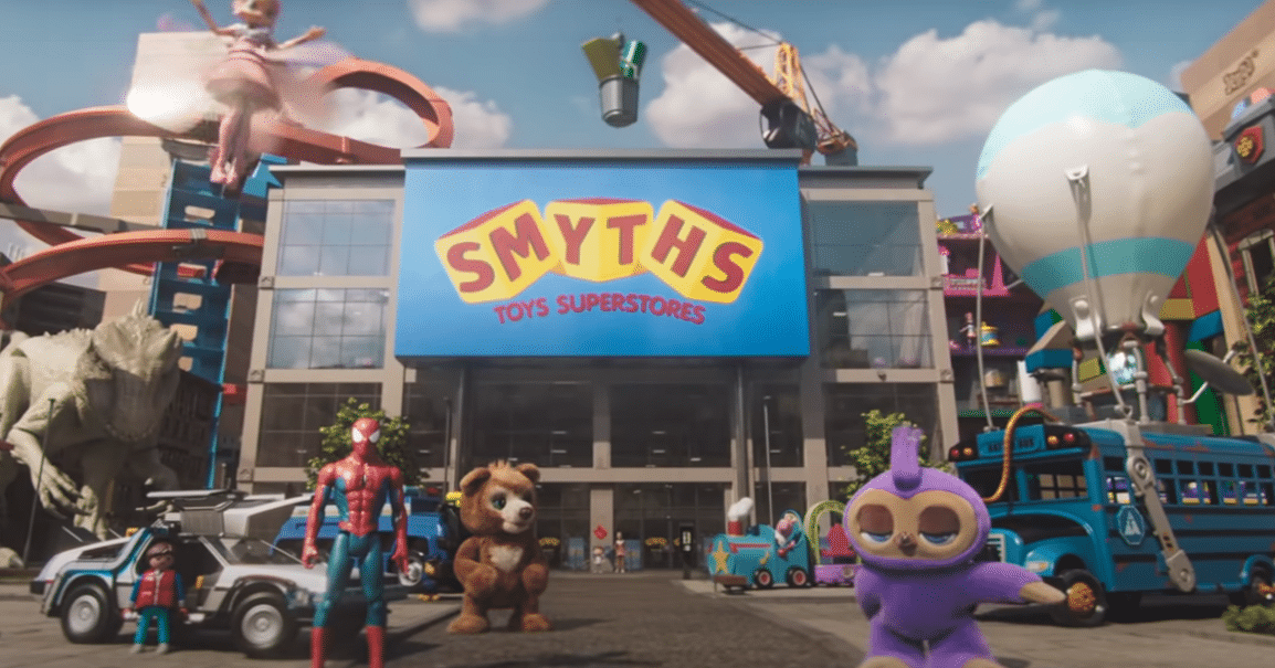 smyths Top 10 Christmas ads on YouTube: Smyths Toys and JD Sports are surprise winners