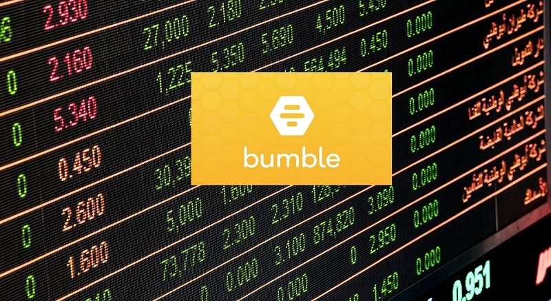 Bumble dating app tops $13bn in market debut