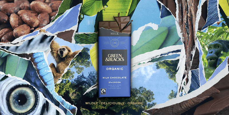 Green & Black’s launches “Wildly. Deliciously. Organic.” ad campaign
