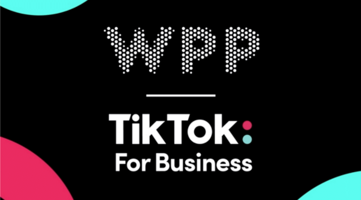 wpp tiktok WPP and TikTok strike global agency partnership
