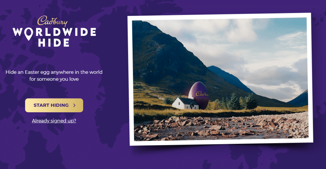 Cadbury launches ‘Worldwide Hide’ easter egg hunt campaign