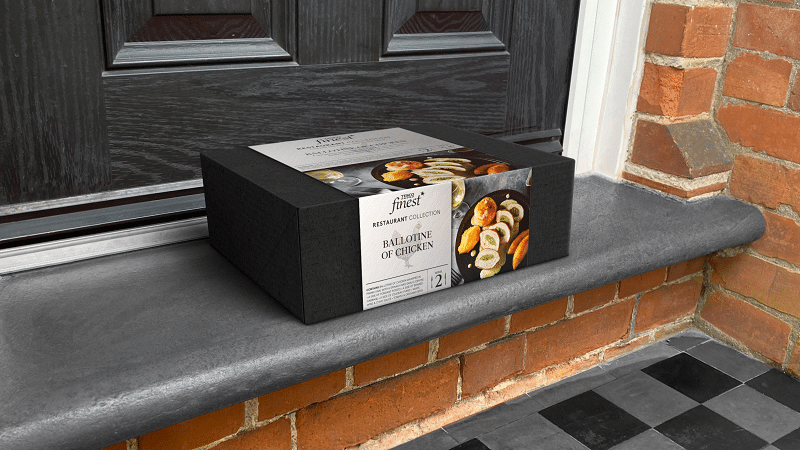 tesco fimn Tesco trials restaurant-quality collection boxes designed by branding partner Coley Porter Bell