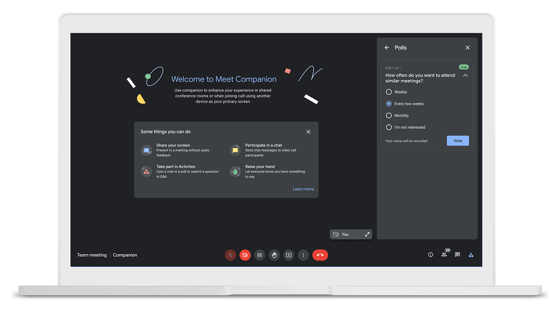 Companion Mode on web Google Cloud revamps with ‘WorkSpace for Everyone’ tools for work and schools